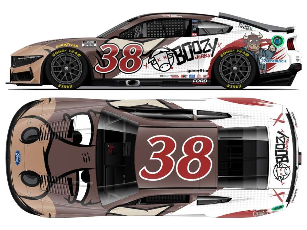 2024 Todd Gilliland 1/64th Boozy Jerky Mustang