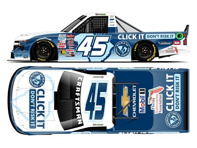 2024 Ross Chastain 1/64th Buckle Up South Carolina Silverado