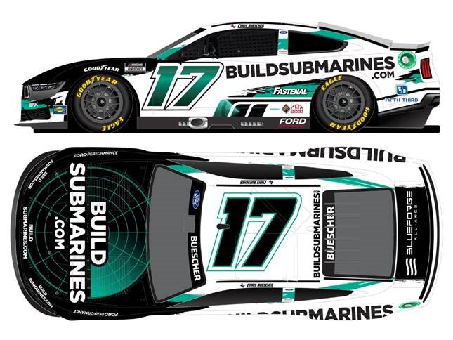 2024 Chris Buescher 1/64th Build Submarines Mustang