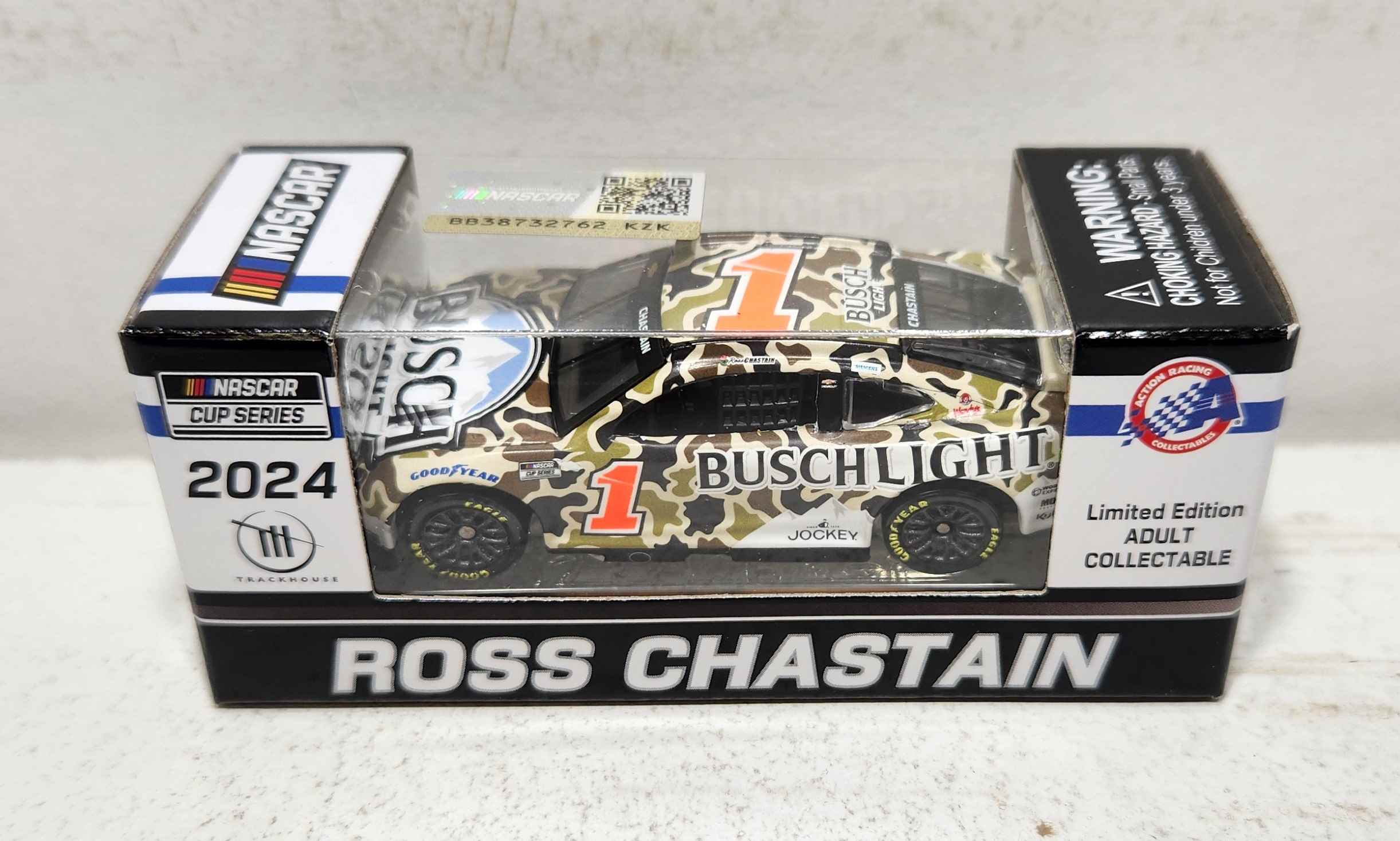 2024 Ross Chastain 1/64th Busch Light "Camo" Camaro