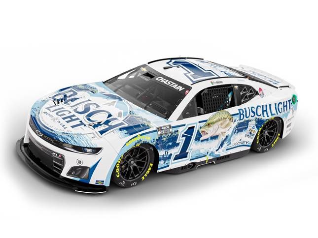 2024 Ross Chastain 1/64th Busch Light "Fishing" Mustang