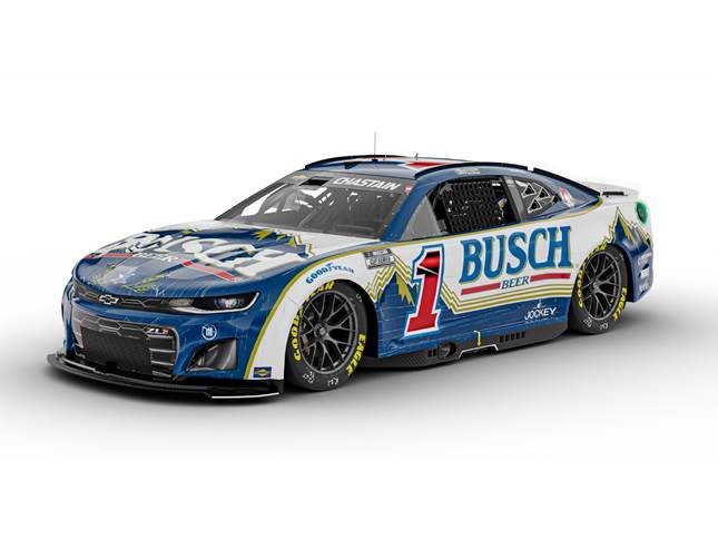 2024 Ross Chastain 1/64th Busch Beer "Retro" Camaro