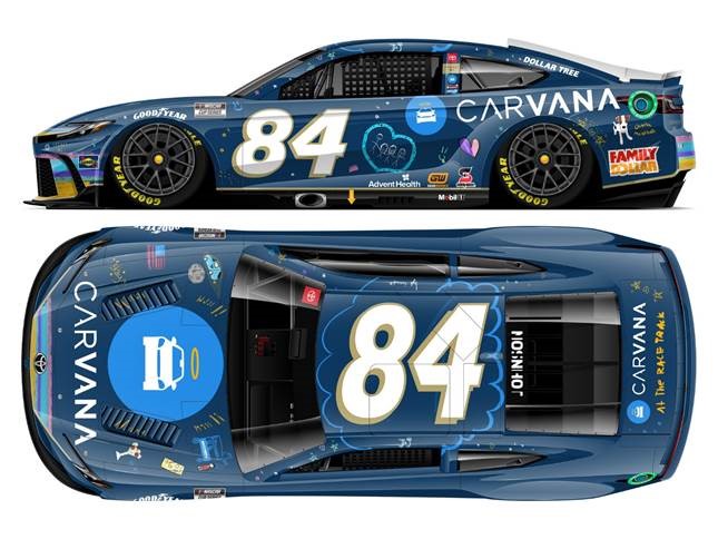 2024 Jimmie Johnson 1/64th Carvana Collaboration Camry