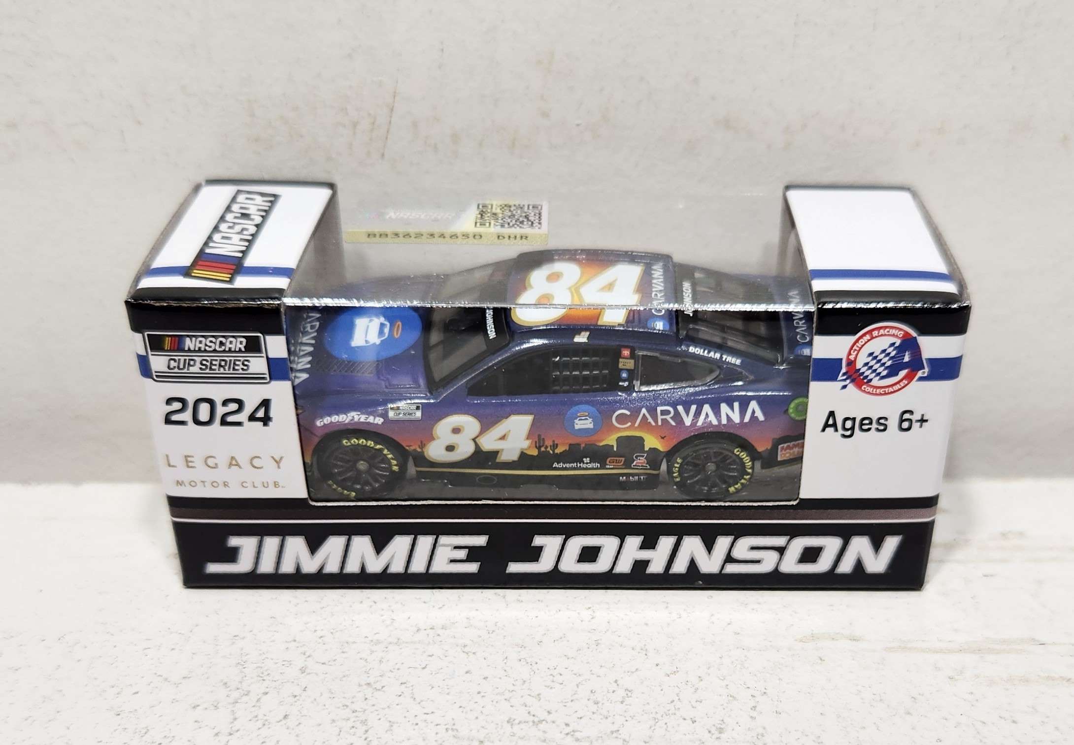 2024 Jimmie Johnson 1/64th Carvana "Desert Sunrise" Camry