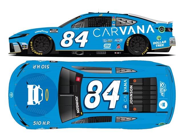 2024 Jimmie Johnson 1/64th Carvana Camry