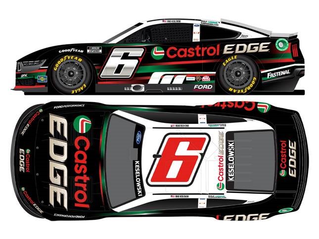 2024 Brad Keselowski 1/64th Castrol Edge Mustang