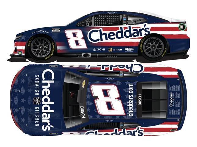 2024 Kyle Busch 1/64th Cheddar's "Salutes" Camaro