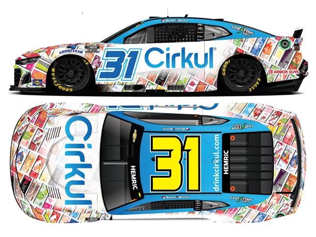 2024 Daniel Hemric 1/64th Cirkul Camaro
