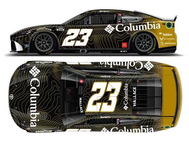 2024 Darrel Bubba Wallace 1/64th Columbia "Gold" Camry