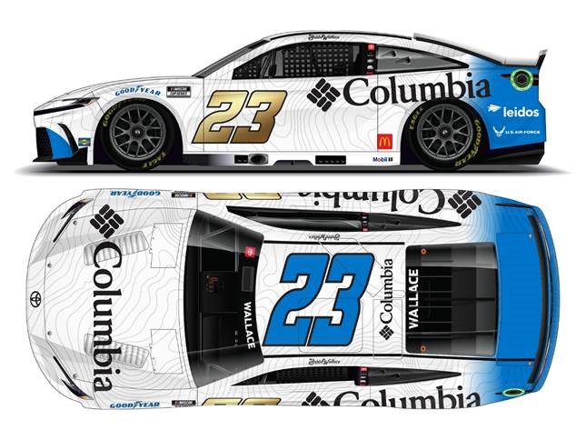 2024 Darrel Bubba Wallace 1/64th Columbia Camry