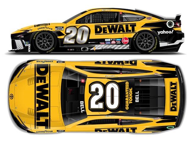 2024 Christopher Bell 1/64th DeWalt Camry