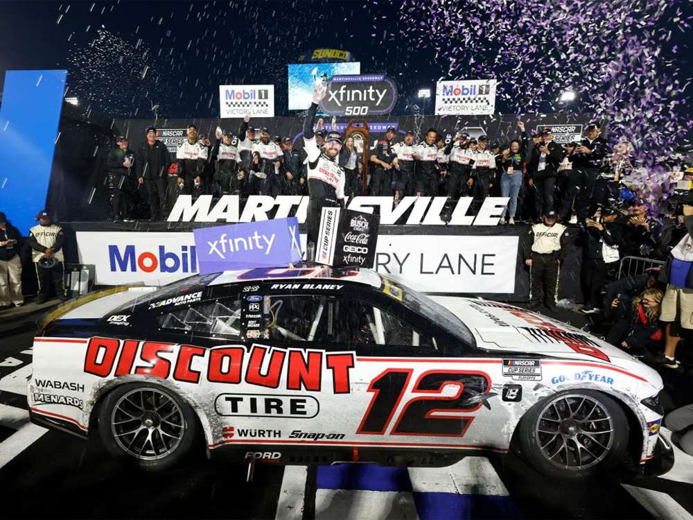 2024 Ryan Blaney 1/64th Discount Tire "Martinsville Win" Mustang
