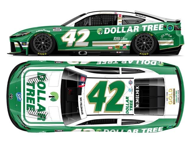 2024 John Hunter Nemechek 1/64th Dollar Tree "Salutes" Camry