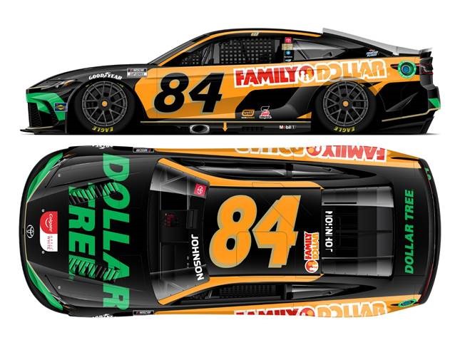 2024 Jimmie Johnson 1/64th Family Dollar Dollar Tree Camry
