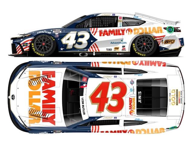 2024 Erik Jones 1/64th Family Dollar "Salutes" Camry