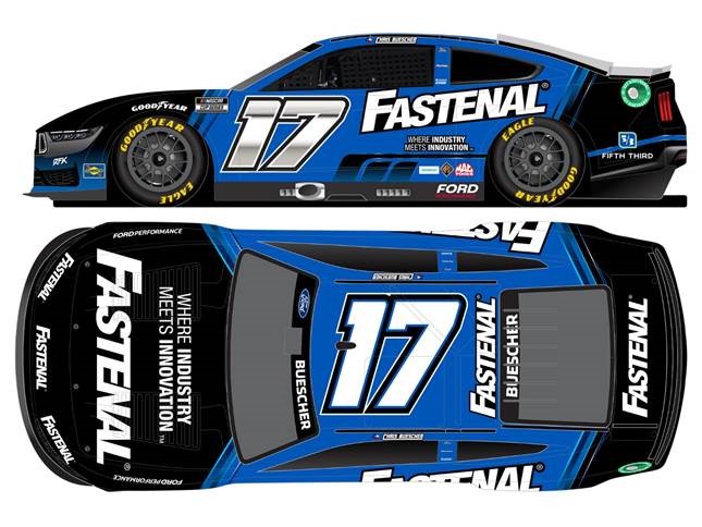 2024 Chris Buescher 1/64th Fastenal Mustang