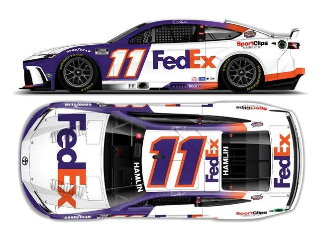 2024 Denny Hamlin 1/64th Fed Ex Camry