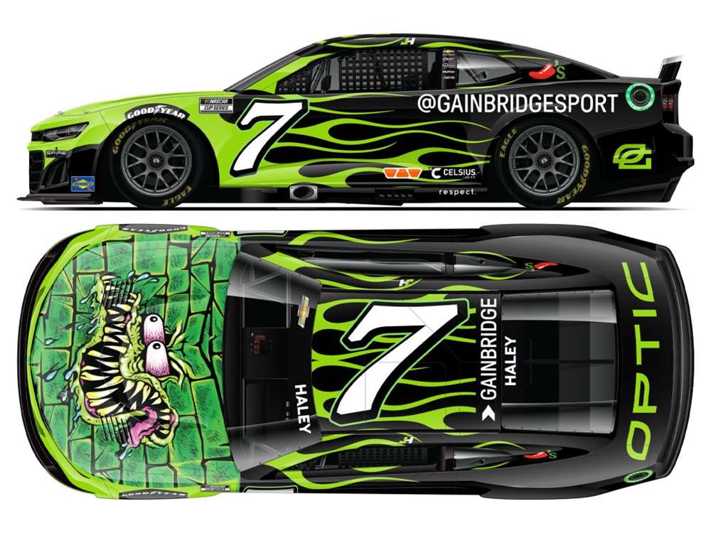 2024 Justin Haley 1/64th Optic Gaming Camaro