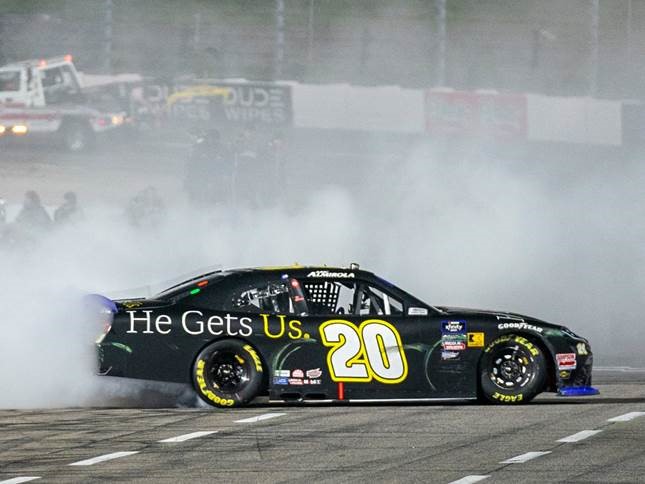 2024 Aric Almirola 1/64th He Gets Us "Martinsville Win""Xfinity Series" Supra