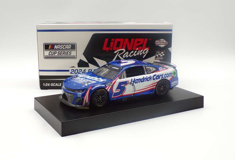 2024 Kyle Larson 1/24th HendrickCarrs.com "Kansas Win" hood open Camaro