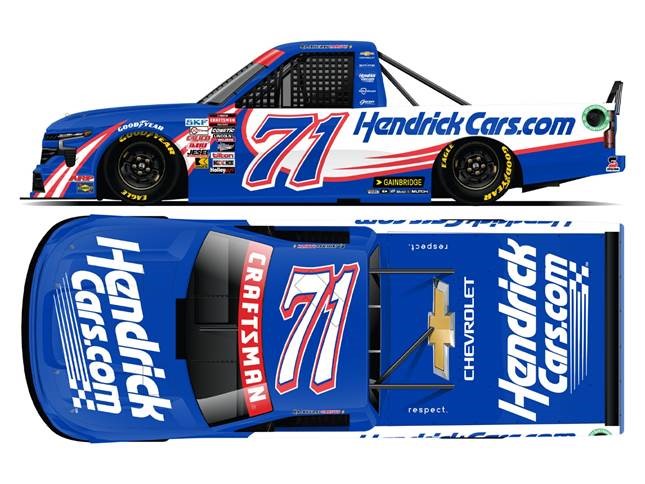 2024 Rajah Caruth 1/64th HendrickCars.com Silverado