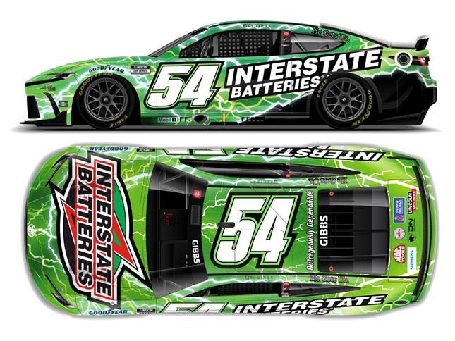 2024 Ty Gibbs 1/64th Interstate Batteries Camry