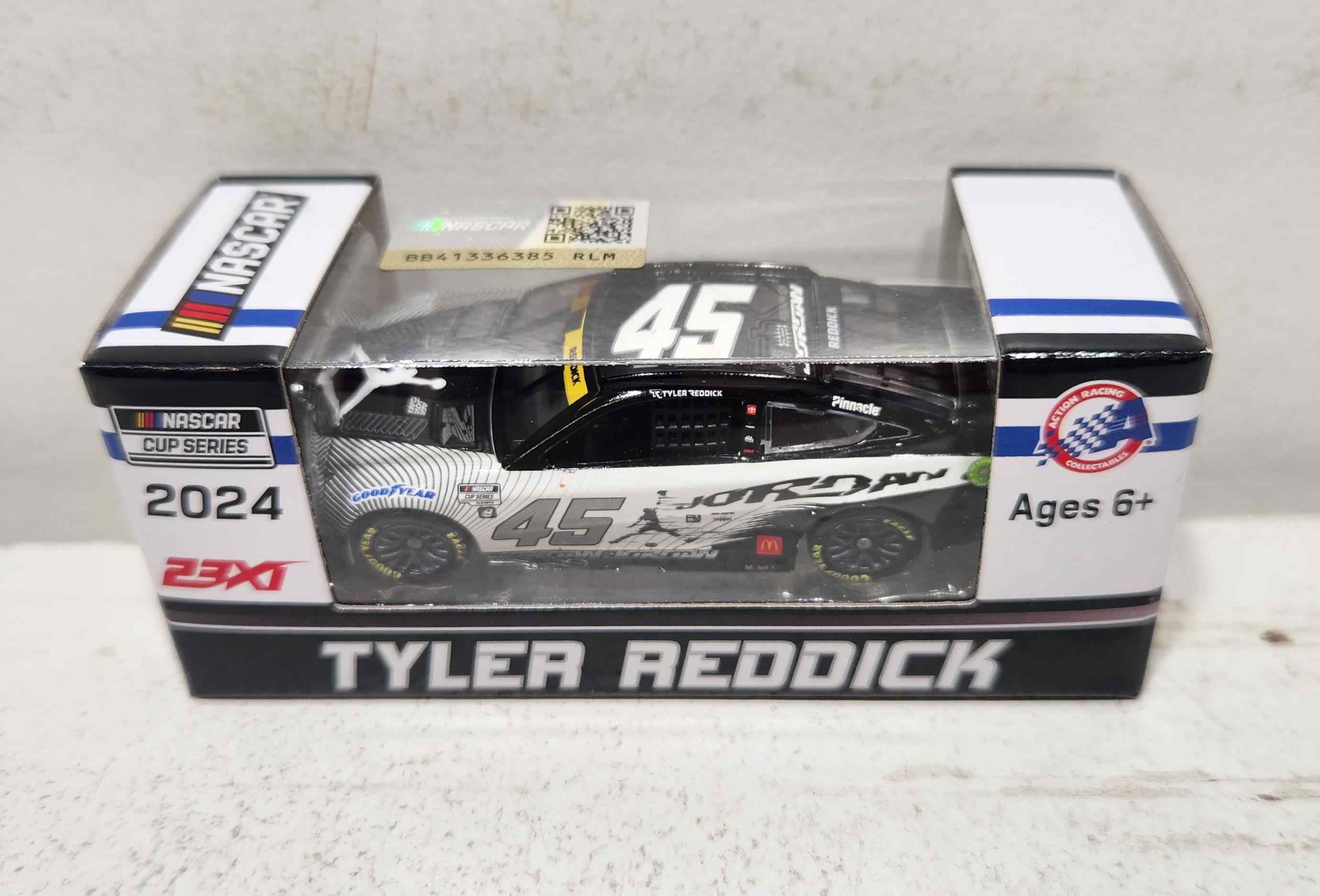 2024 Tyler Reddick 1/64th Jordan Brand "Black" Camry