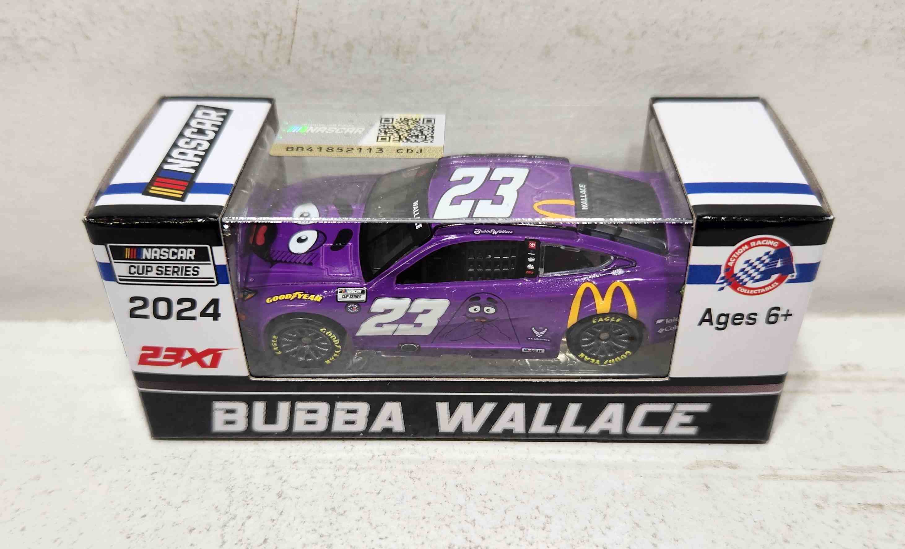 2024 Darrell Wallace 1/64th McDonald's "Grimace" Camry
