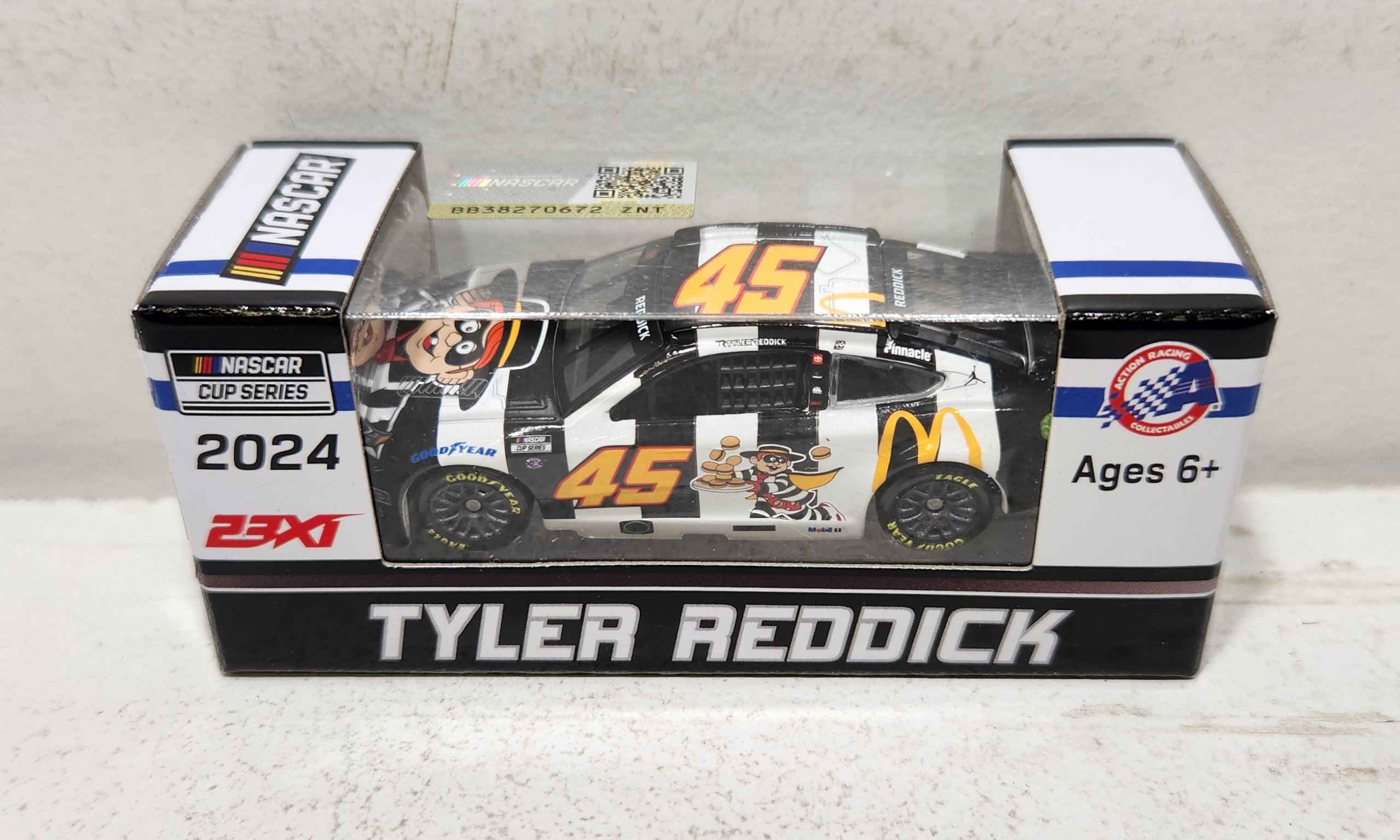 2024 Tyler Reddick 1/64th McDonald's "Hamburglar" Camry