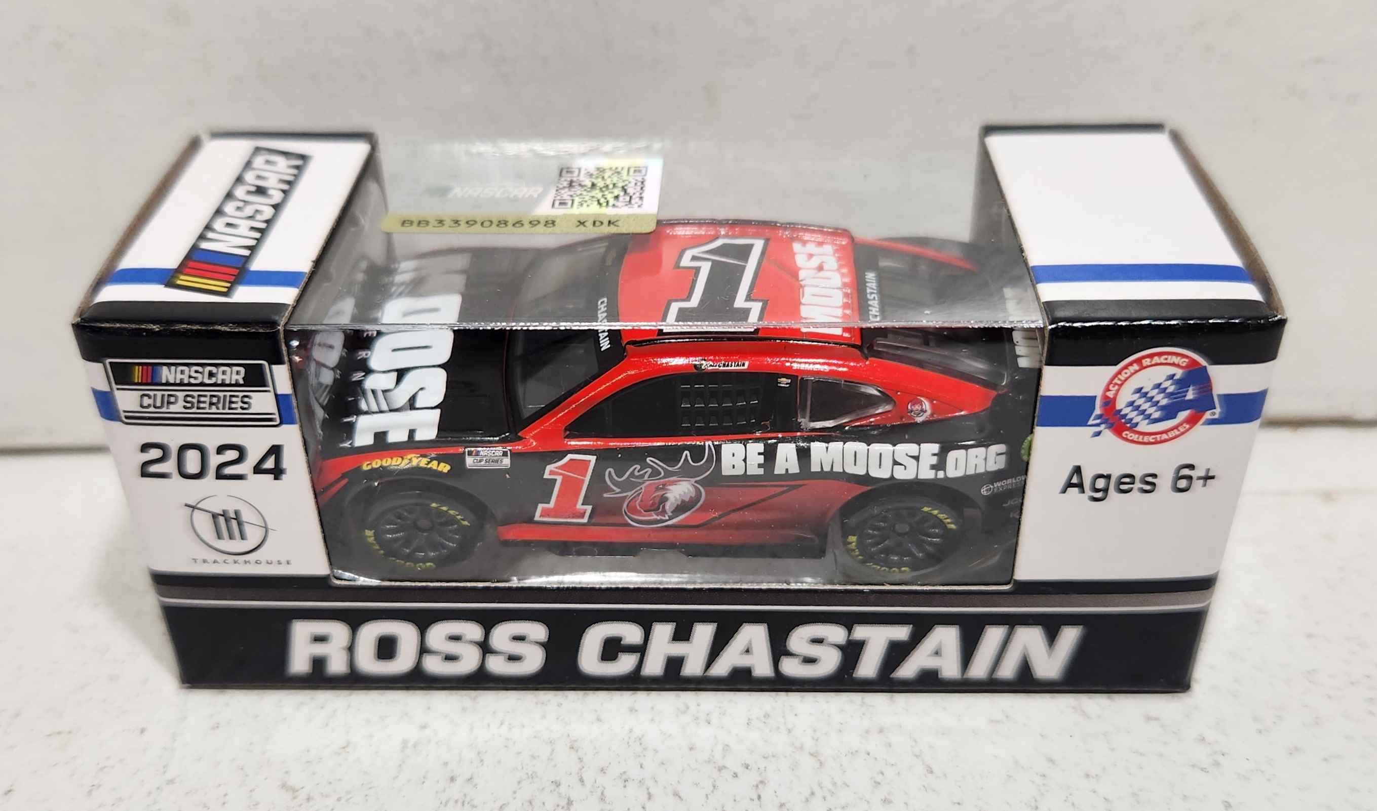 2024 Ross Chastain 1/64th Moose Camaro