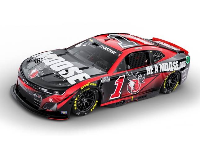 2024 Ross Chastain 1/64th Moose Camaro