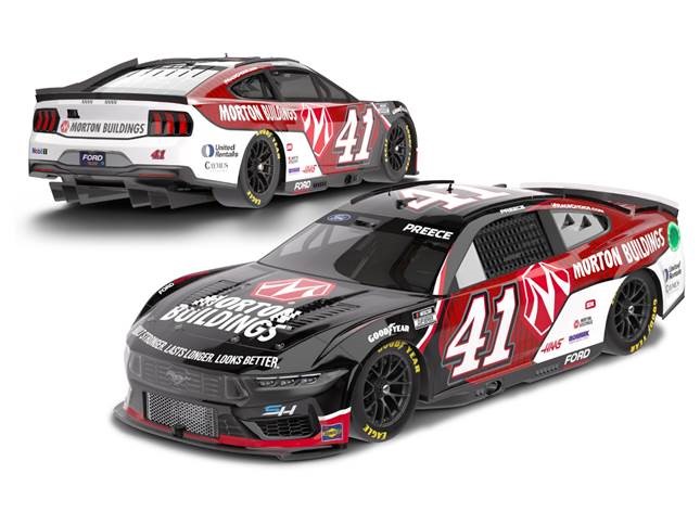 2024 Ryan Preece 1/64th Morton Buildings Mustang