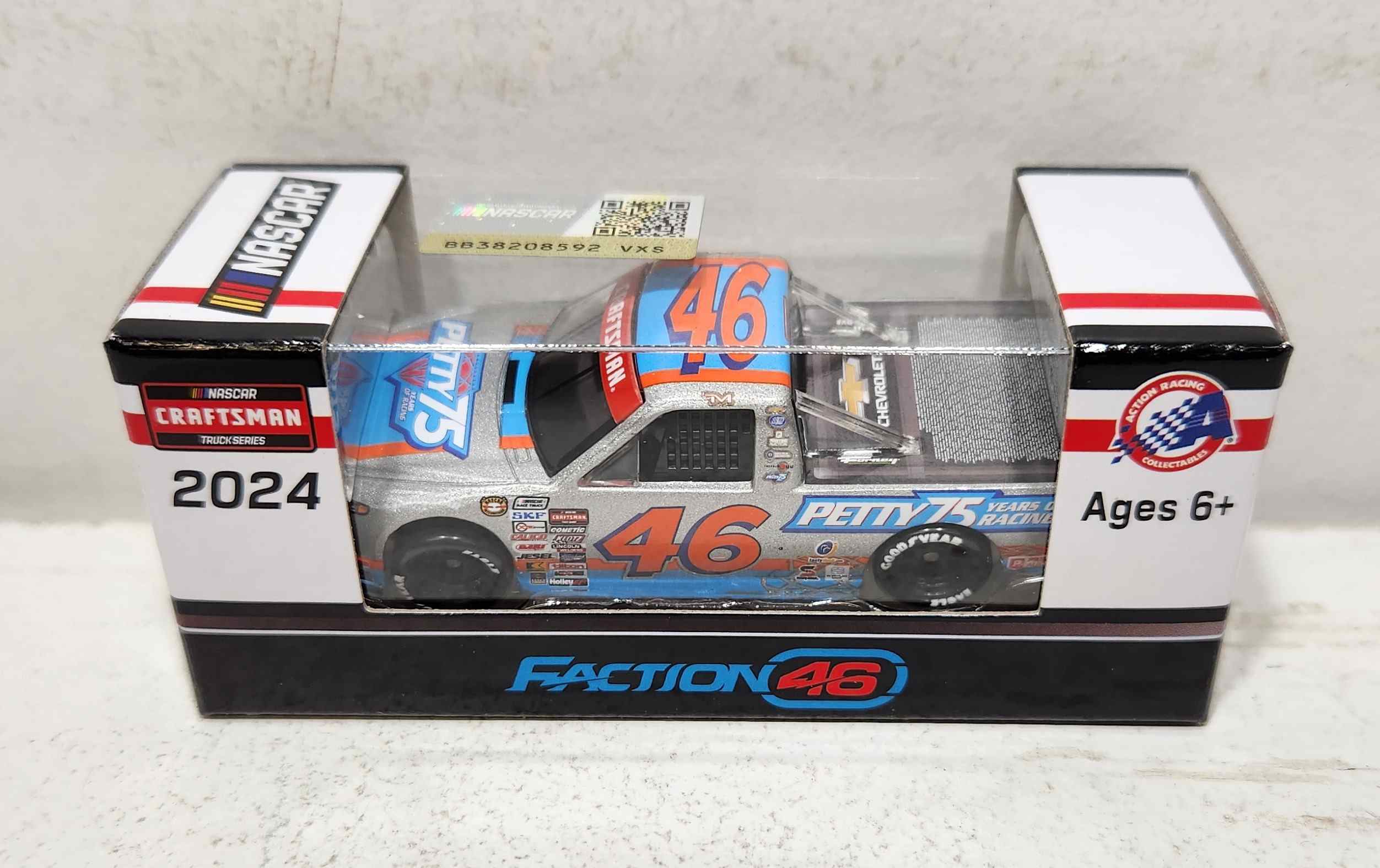 2024 Thad Moffitt 1/64th Petty 75 Years of Racing "Darlington Throwback" Silverado