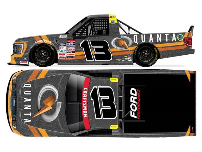 2024 Jake Garcia 1/64th Quanta Services Ford F-150