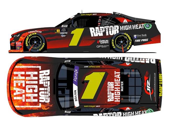 2024 Sam Mayer 1/64th Raptor High Heat "Xfinity Series" Camaro