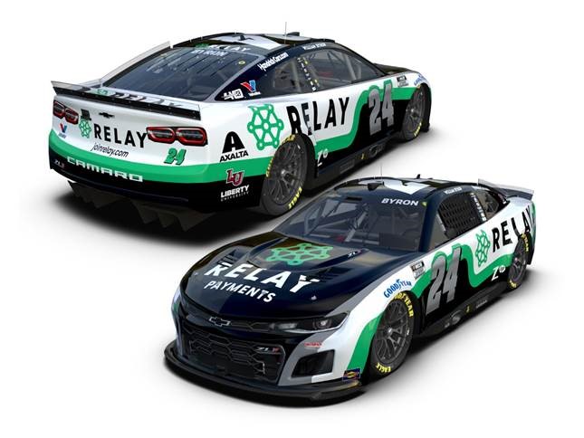 2024 William Byron 1/64th Relay Payments Camaro