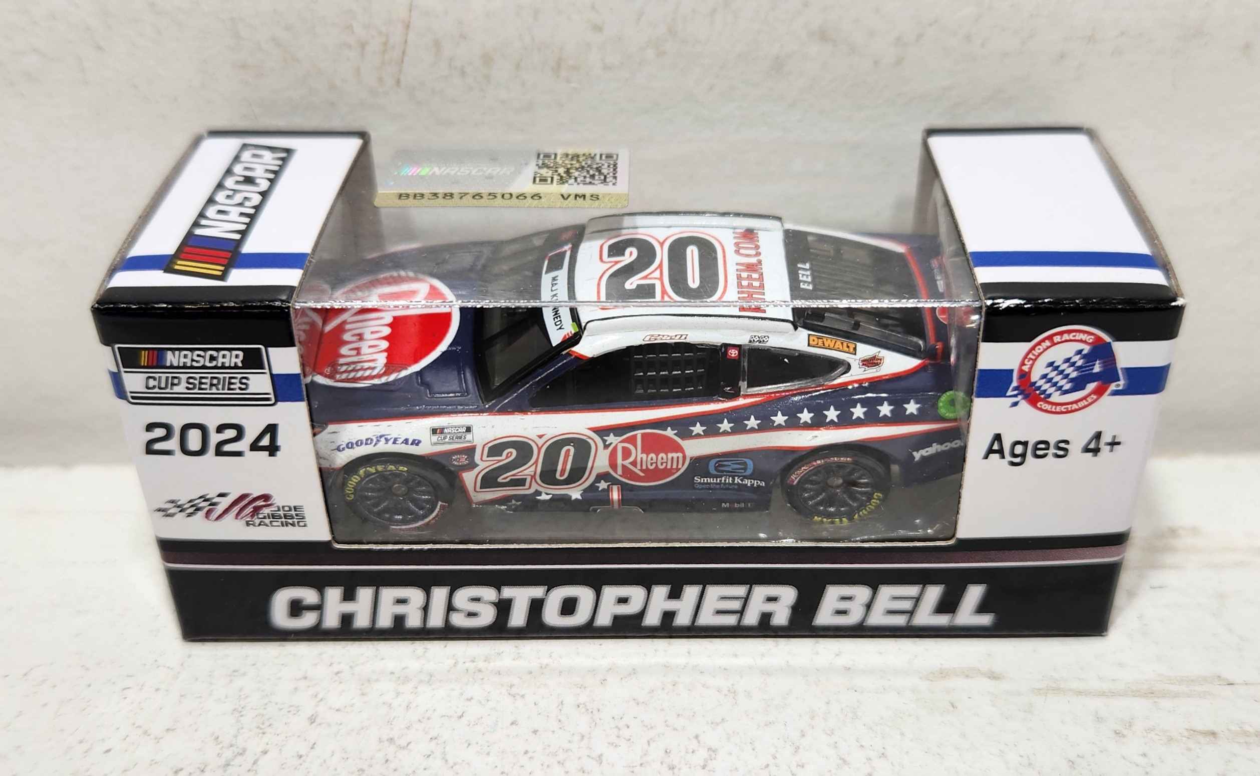 2024 Christopher Bell 1/64th Rheem "Charlotte Win" Camry