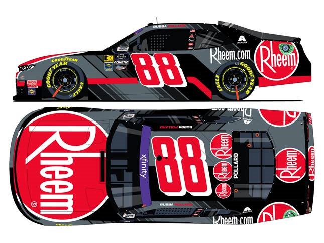 2024 Bubba Pollard 1/64th Rheem "Xfinty Series" Camaro