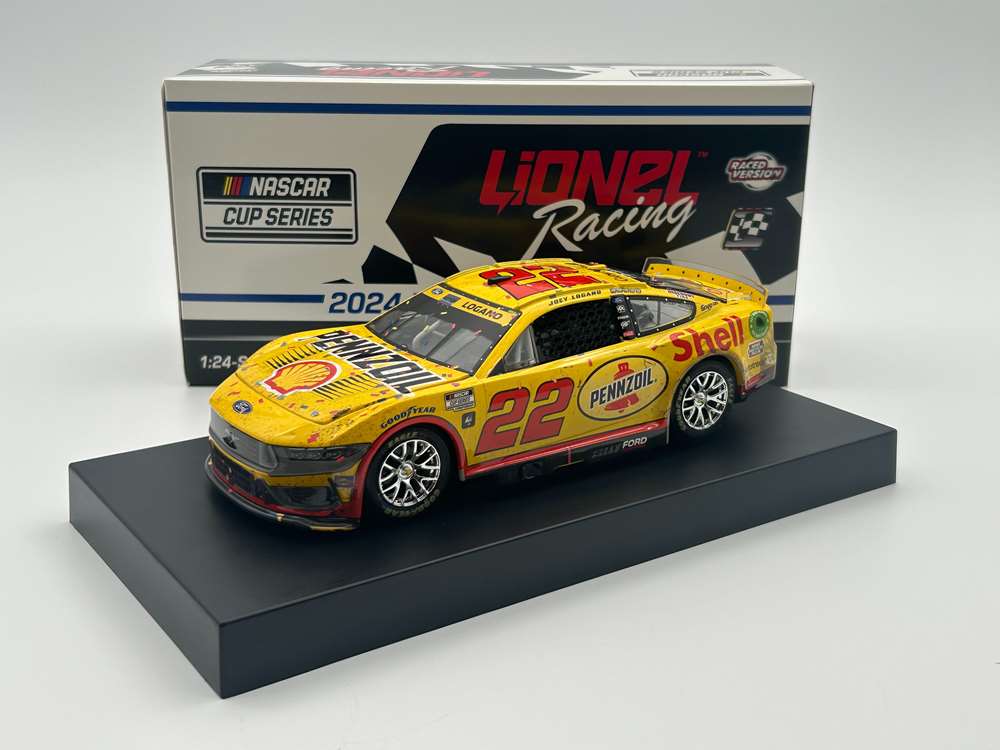 2024 Joey Logano 1/24th Shell Pennzoil "Phoenix Win" hood open Ford