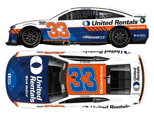 2024 Austin Hill 1/64th United Rentals Camaro