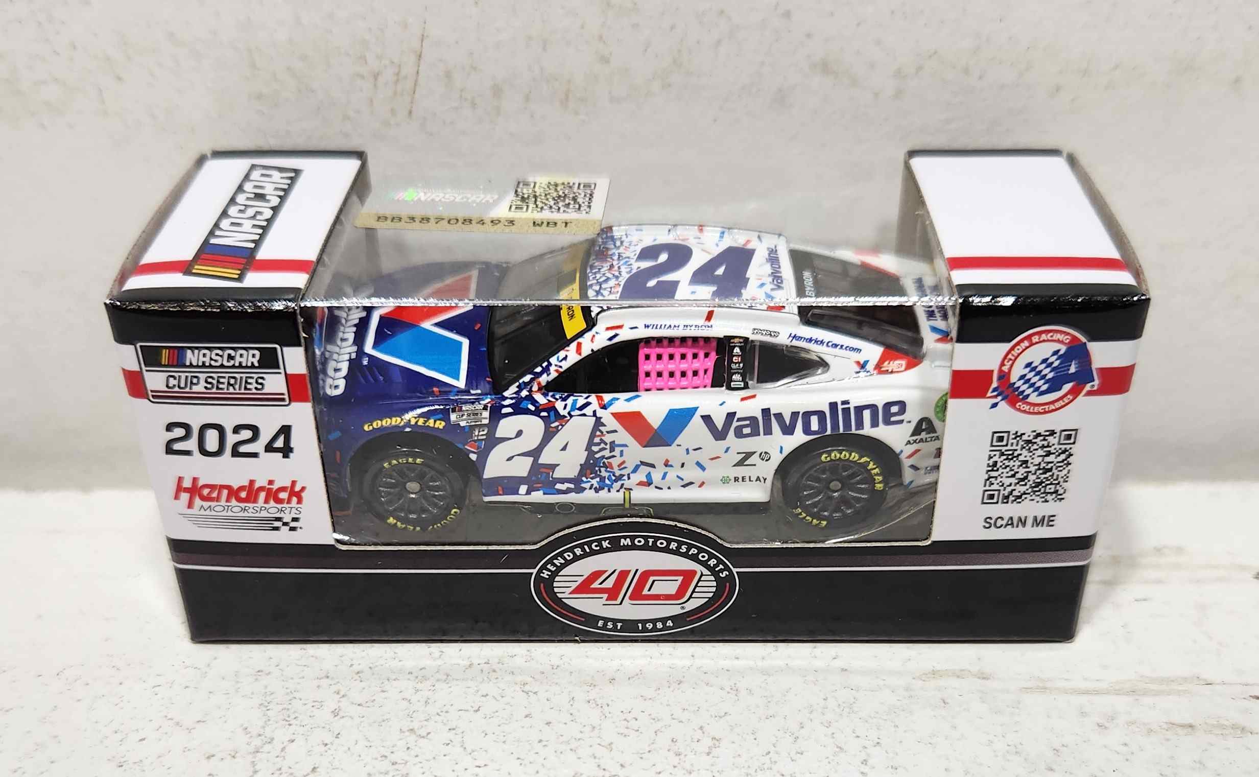 2024 William Byron 1/64th Valvoline "ROVAL Special" Camaro