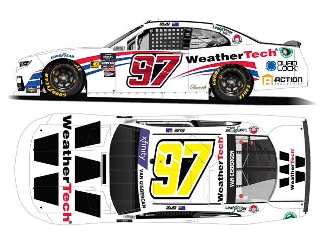 2024 Shane van Gisbergen 1/64th Weather Tech "Xfinity Series" Camaro