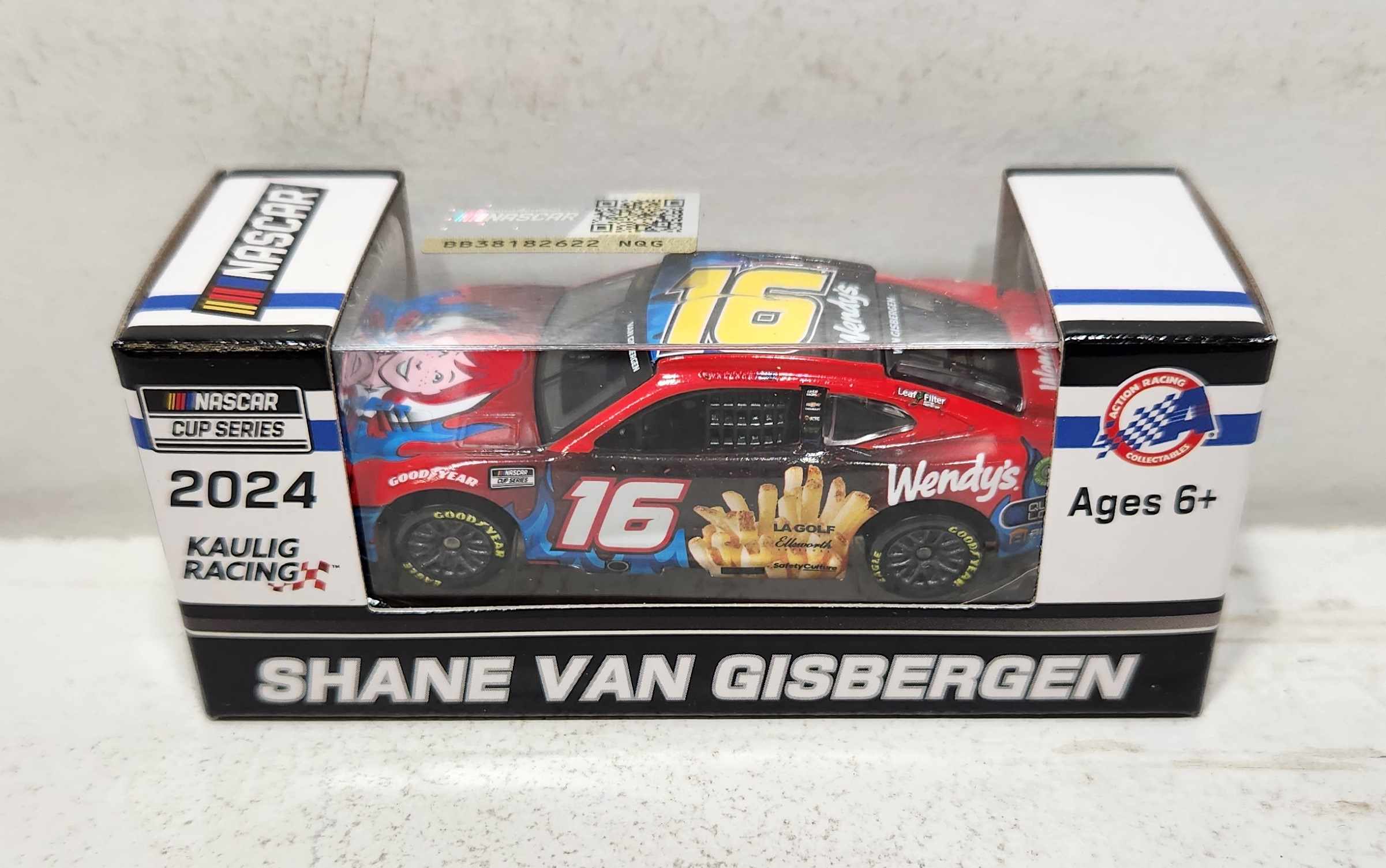 2024 Shane van Gisbergen 1/64th Wendy's "French Fries" Camaro
