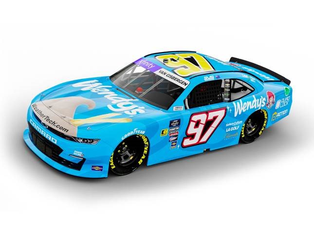 2024 Shane van Gisbergen 1/64th Wendy's "Frosty & Fries""Xfinity Series Camaro Series" Camaro