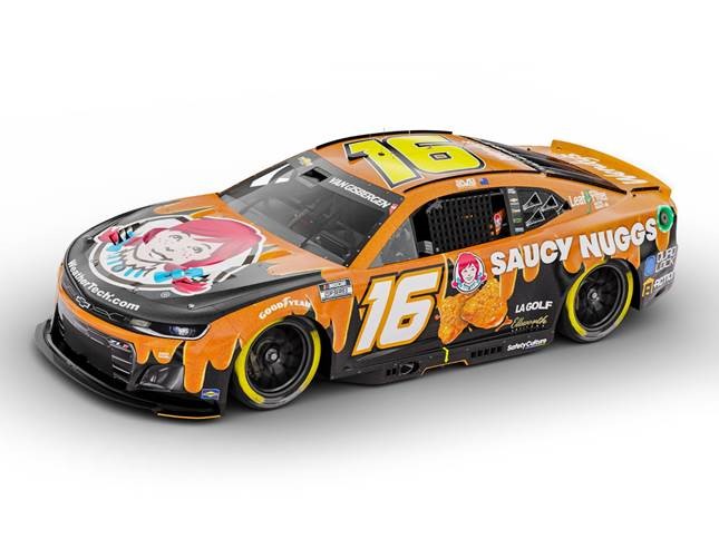 2024 Shane van Gisbergen 1/64th Wendy's "Saucy Nuggs" Camaro