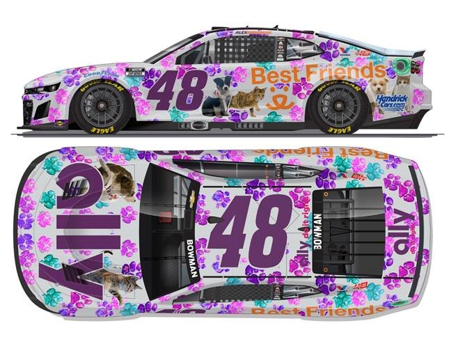 2024 Alex Bowman 1/64th ally "Best Friends" Camaro