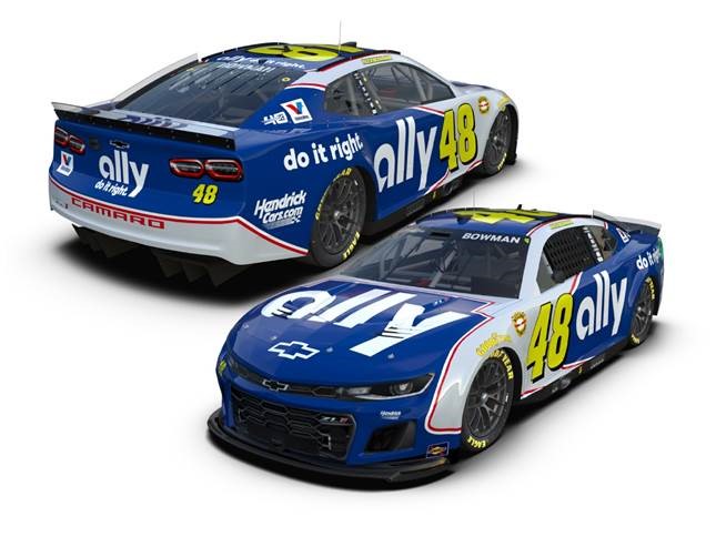 2024 Alex Bowman 1/64th ally "Darlington Throwback" Camaro