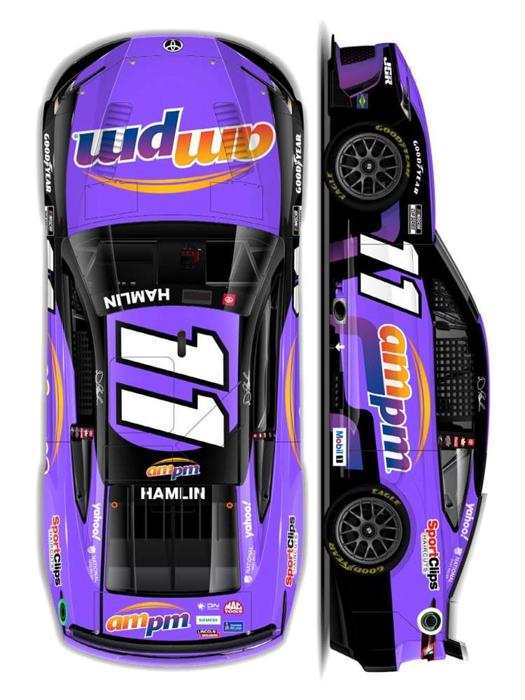 2025 Denny Hamlin 1/64th ampm Toyota
