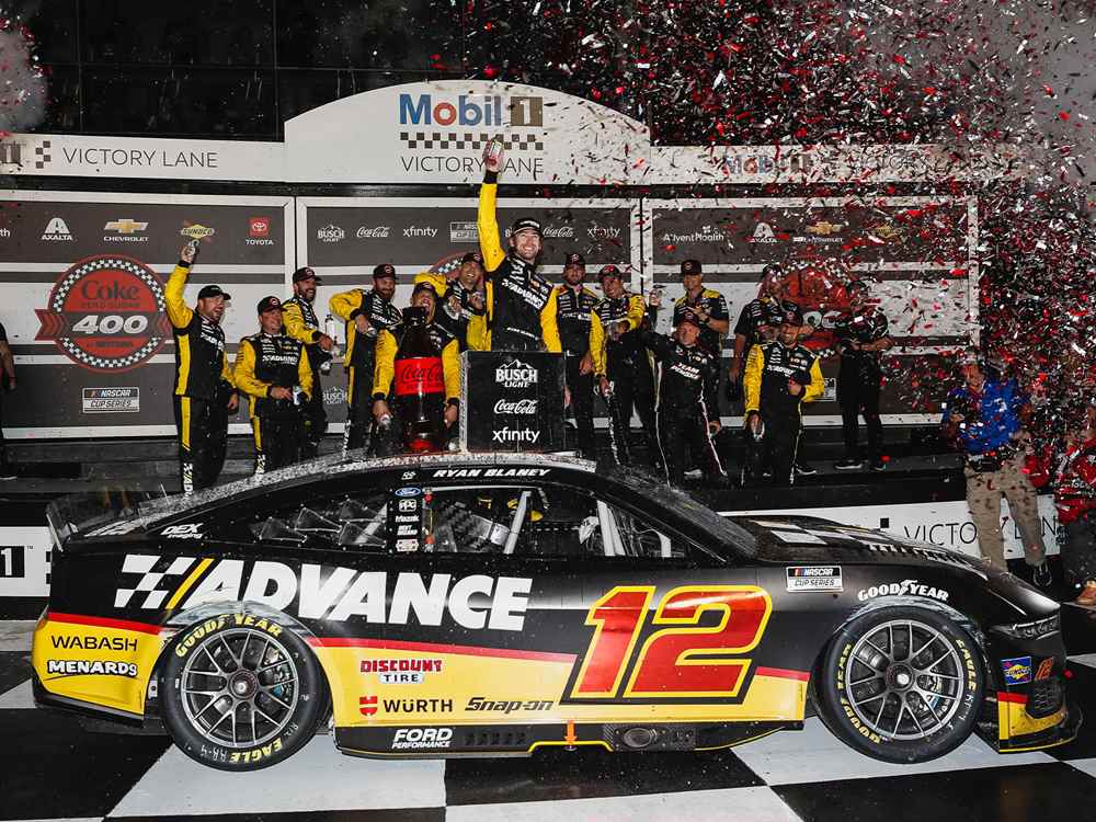 2025 Ryan Blaney 1/24th Advance "Daytona Coke 400 Win" Elite Mustang