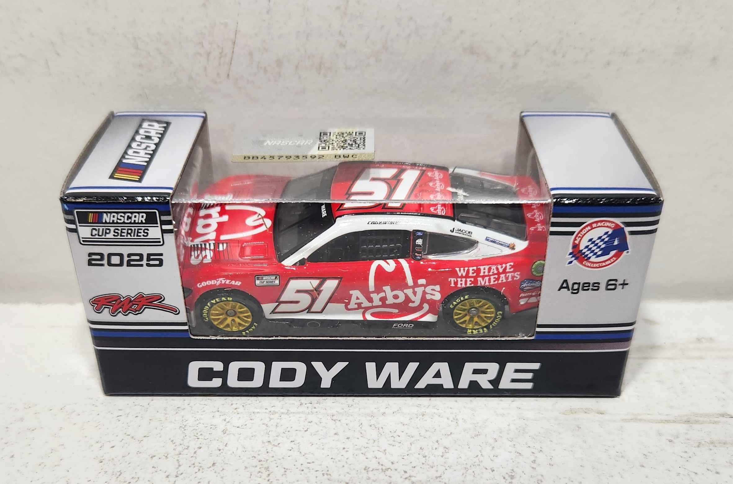 2025 Cody Ware 1/64th Arby's Ford